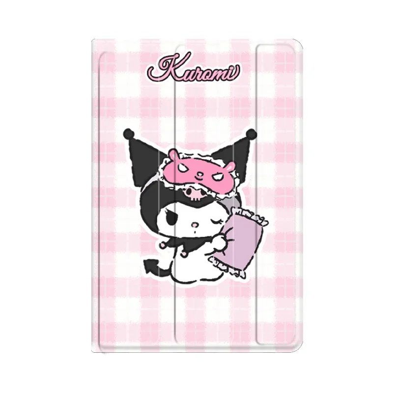 Sanrio Kuromi IPad Case For iPad Air 5 Case 2022 Air 4 2020 10.2 9th 8th Case for iPad Pro 11 12.9 Cute Anime Silicone Cover