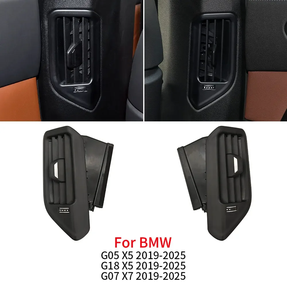 

Car Left Right B-Pillar Air Conditioner Grille Vent Outlet Assembly Accessories Replacement For BMW X5 X7 G05 G07 2019-2024