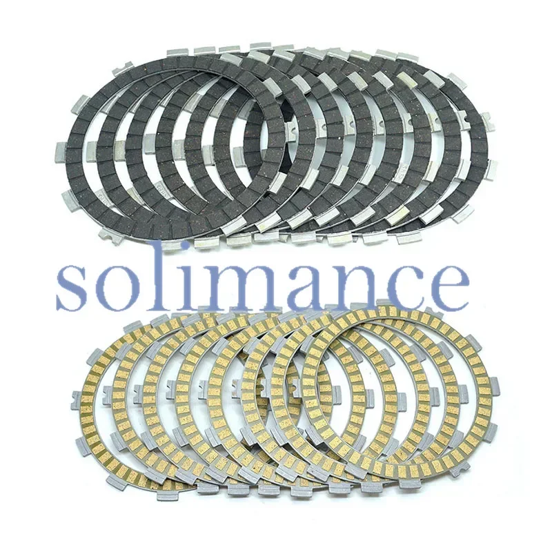 

For Kawasaki KX250F 2004-2020 KX250 KX 250F Motorcycle Clutch Friction Plate Set Disc Kit