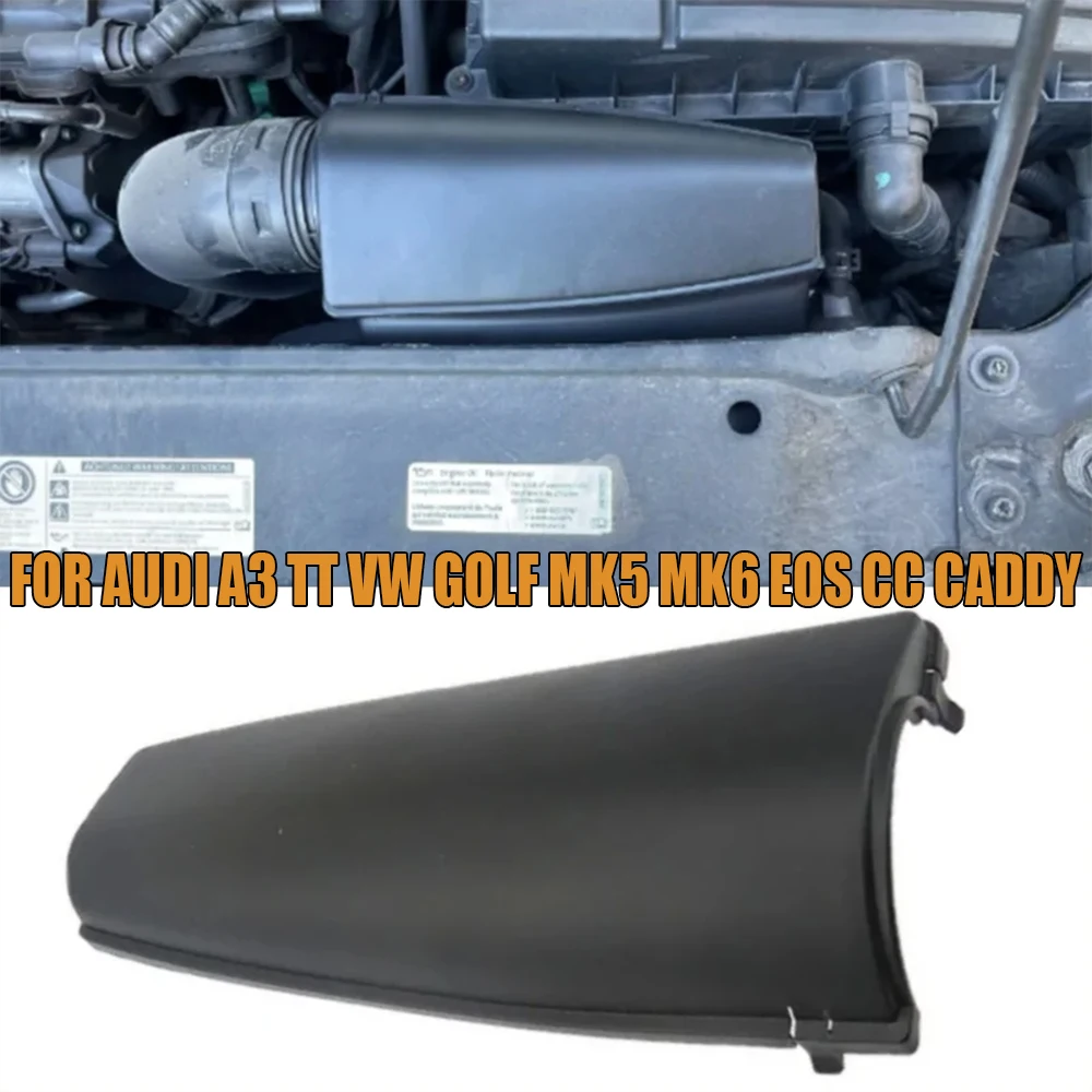 

For Audi A3 TT VW Golf Mk5 Mk6 Eos CC Caddy 3pcs Engine Air Intake Duct Black Set 1K0805971C 1K0 805 962 E 9B9 1K0 805 965 J 9B9