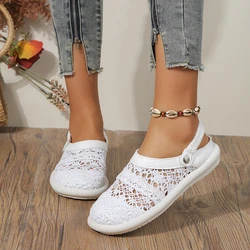 Women Sandals 2024 New Fashion Casual Open Toe Solid Color Shoes for Women Low Heels Sandals Designer Sandals Zapatos De Mujer