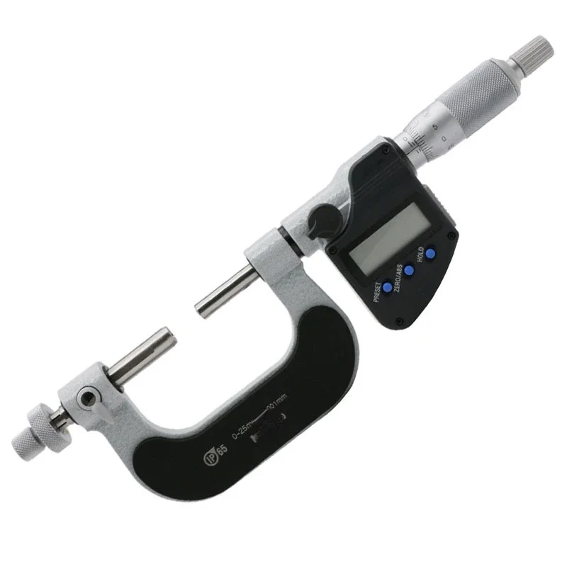 

Микрометр со сменной наковальной шестерней 324-252-30, микрометр 25-50 мм