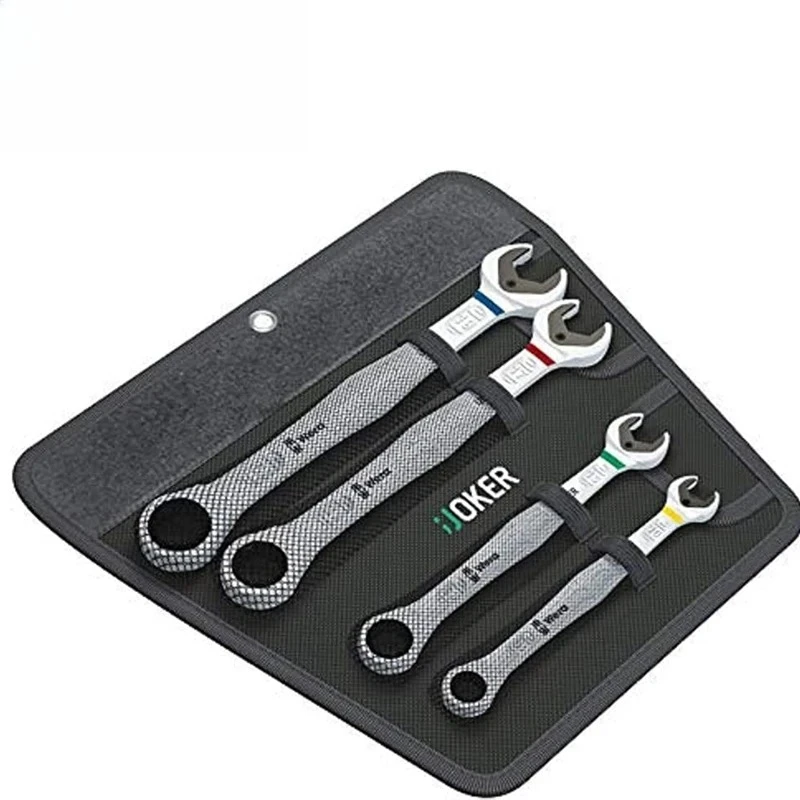 WERA 05073290001 6000 Joker Open Ratchet Dual Purpose Wrench Set Open-end Fastener Hold Function Exquisite Workmanship