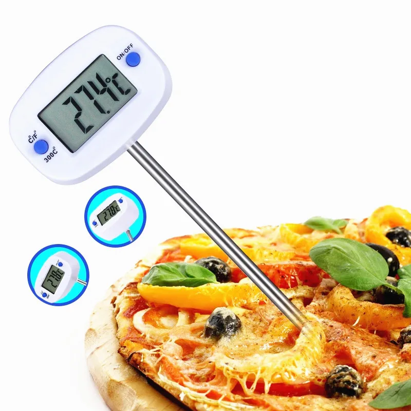 2022 Hot Sale NEW Digital Electronic Probe Cooking Food Meat Water Oil Temperature Sensor LCD Display for Kitchen Test Tool