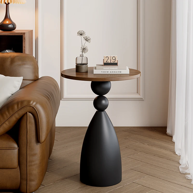 

#Minimalist Unique Coffee Table Decoration Living Room Antique Round Side Table Aesthetic Dinner Kaffee Tische Patio Furniture