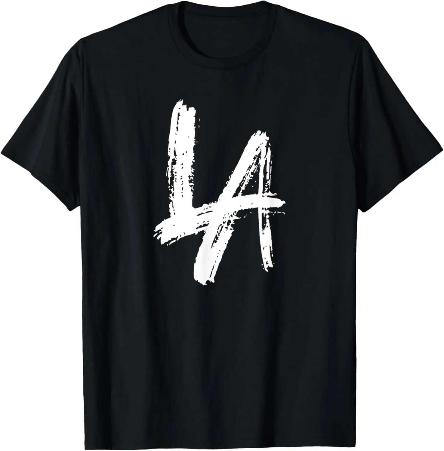 Interlocking LA Brush Design - Los Angeles California T-Shirt