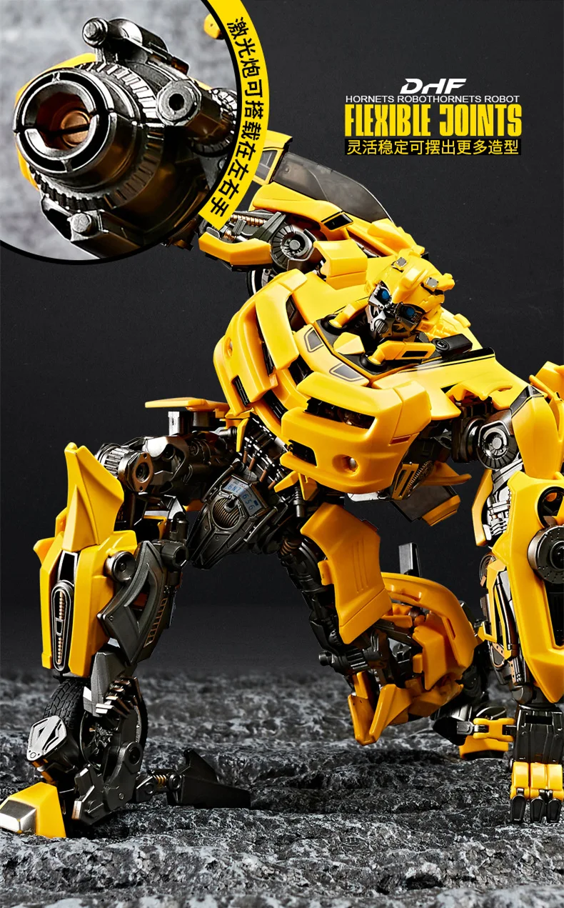 30CM Transformation Optimus Prime Bumblebee Megatron Schwarz Gold Roboter Spielzeug Legierung Star Commander Lkw Auto Spielzeug Action Figur geschenk – Detail 27