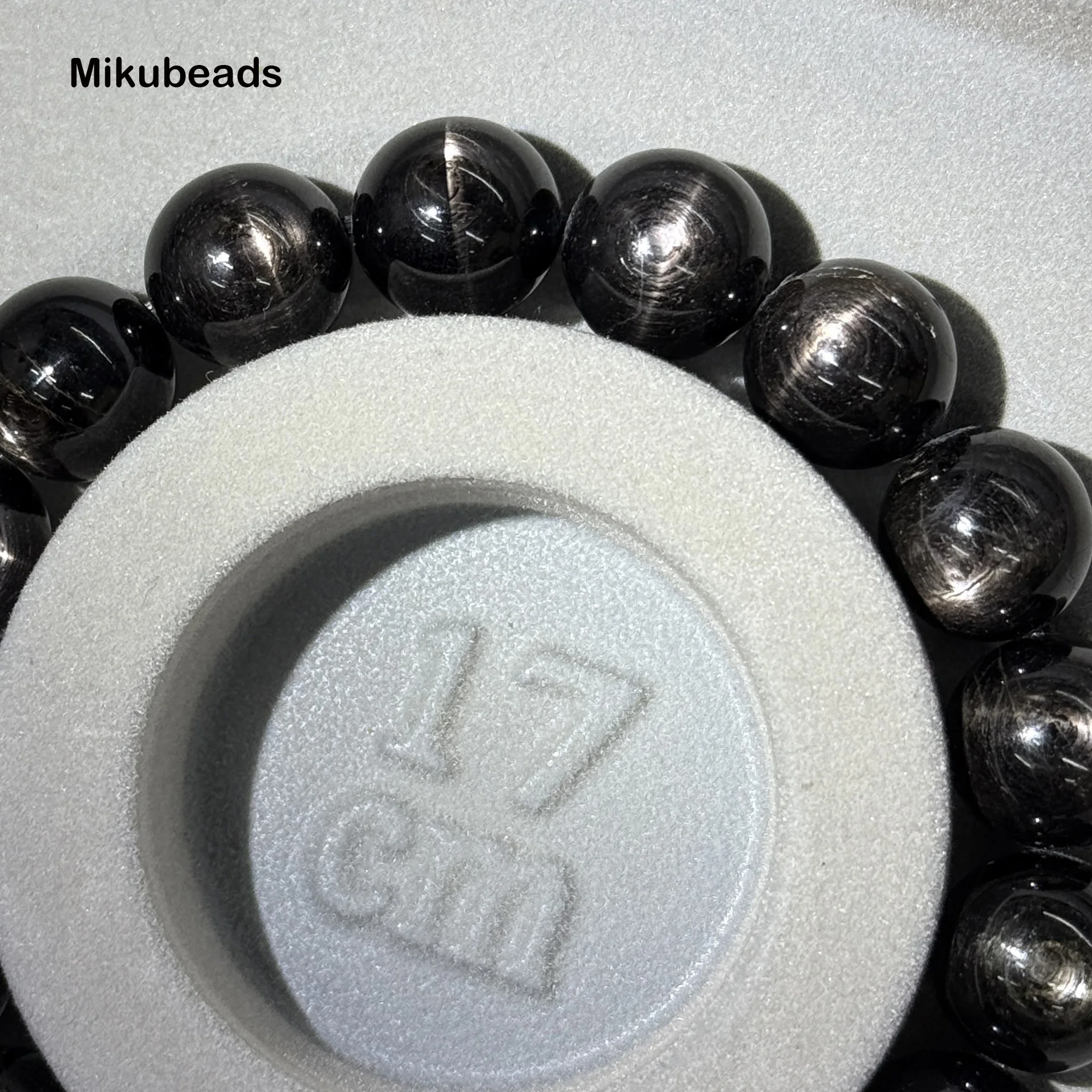 Wholesale Natural AA 10mm Hypersthene Smooth Round Loose Beads For Making Jewelry DIY Necklace Bracelet