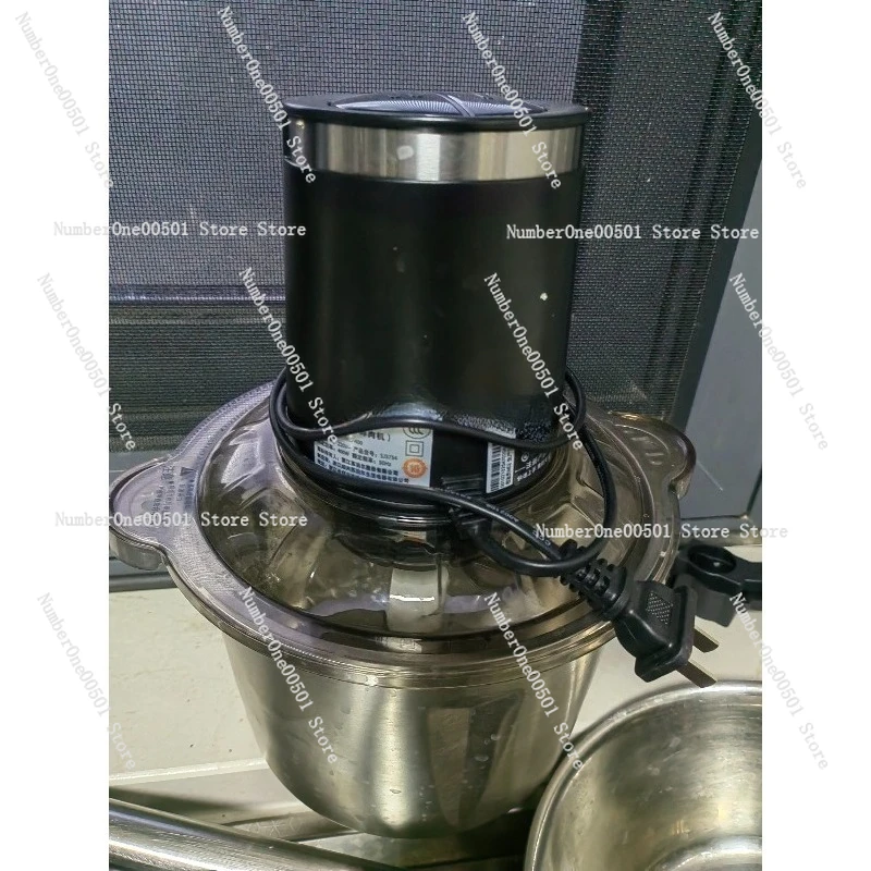 

Meat Grinder Household Electric Small Mixer Cooking Machine Multifunctional Stainless Steel Grinder Large Capacity