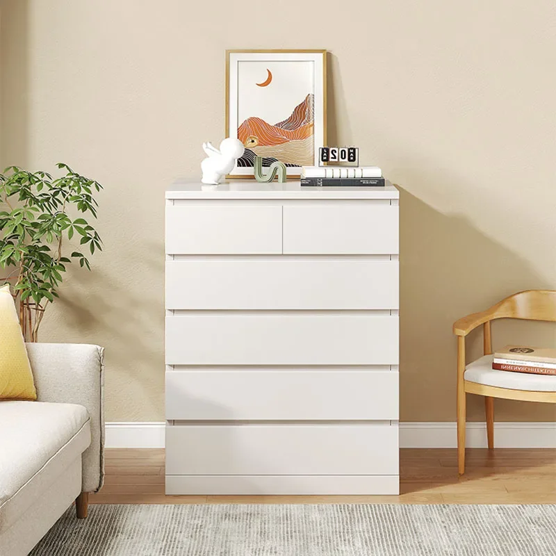 Organizer Storage Cabinet Modern Simplicity Chest Drawers For Bedroom White Cute Aesthetic Szafka Vintage Home Furniture