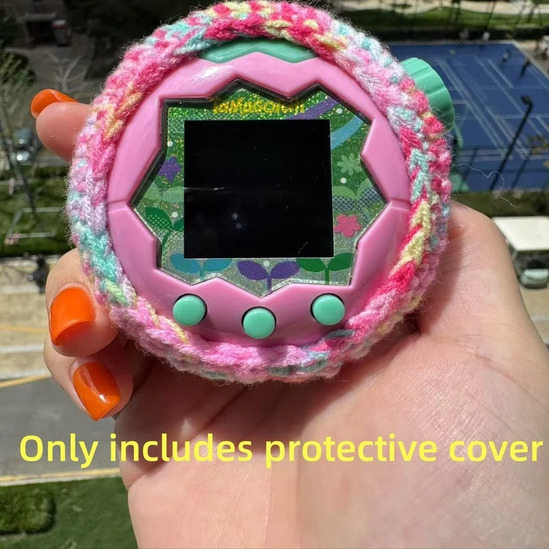 Hohe Qualität Kawaii Tamagotchi Paradise Schutzhülle Farbe Garn Abdeckung Paradise Zubehör Schützen Shell Dekoration Ornamente