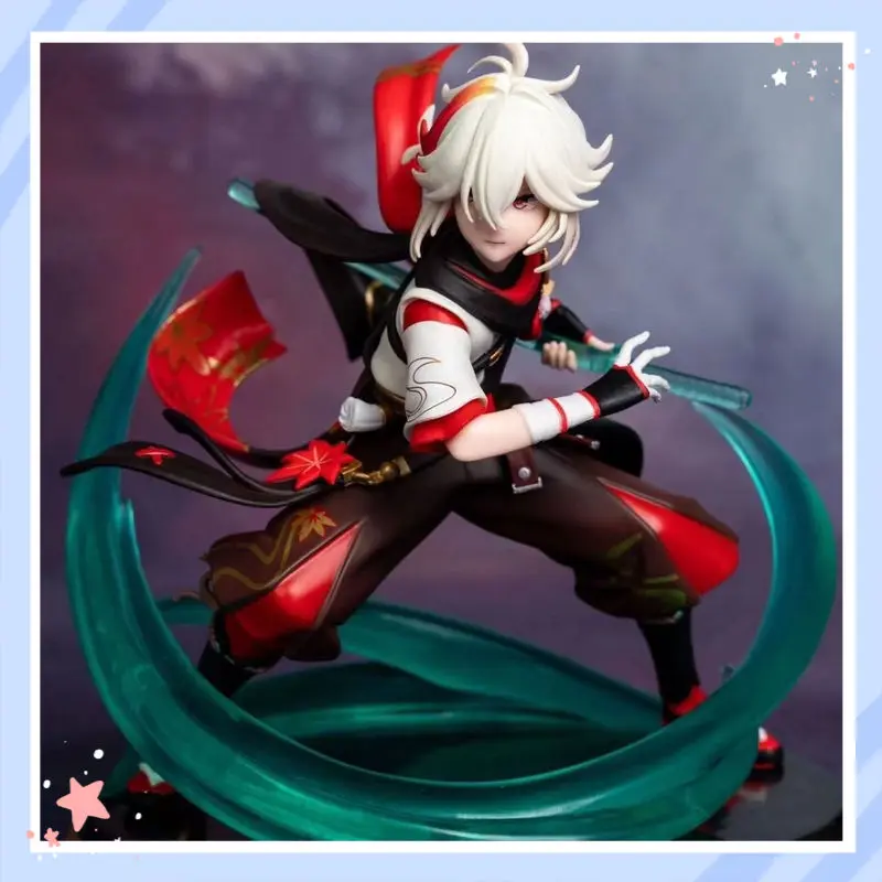

Фигурка Казухи из Genshin Impact, аниме-игра, масштаб 1/8, коллекционная модель с динамическими эффектами для фанатов аниме и геймеров