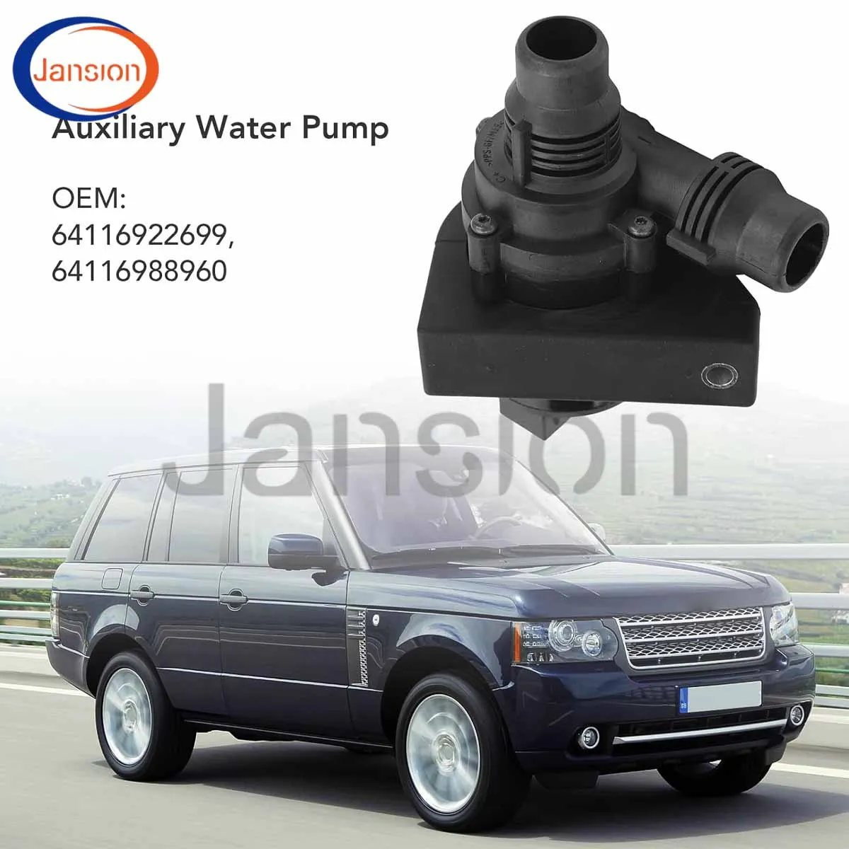 64116922699 64116988960 Auxiliary Water Pump Engine Cooling System Water Pump for 5 6 7 Series X5