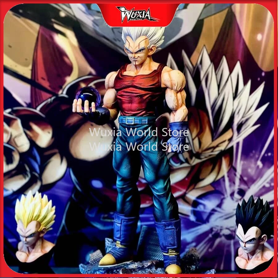 

New 31cm Bejita Yonsei Figure DRAGON BALL Anime Figures Three-headed Sculpture Collection Desktop Decorations Best Gift for Boys