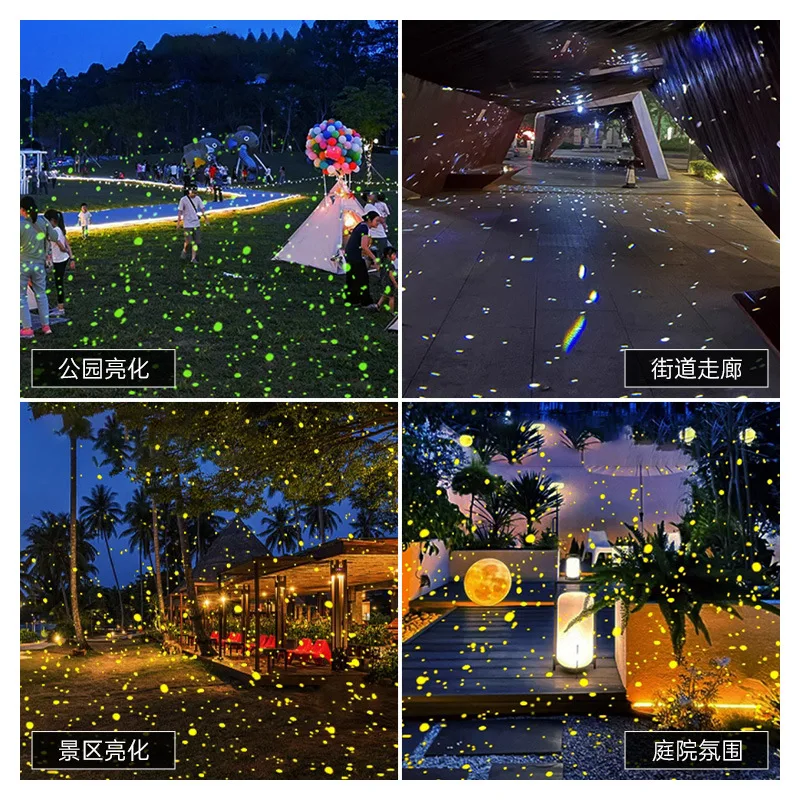 Laser light Outdoor lighting Gypsy tree light Landscape  Scenic garden waterproof starry sky projection