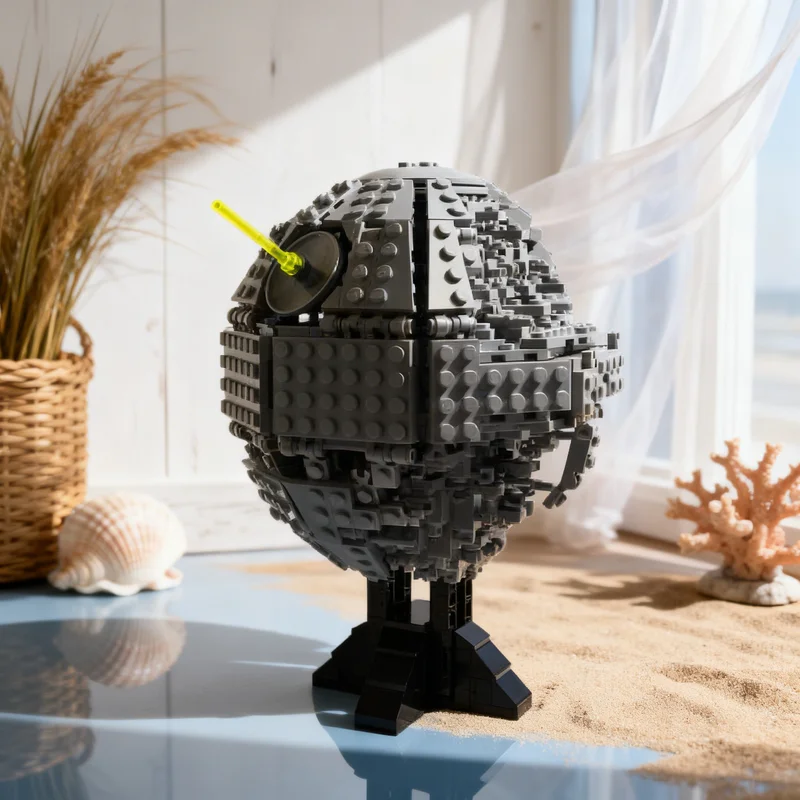 735pcs-moc-death-star-ii-midi-scale-battle-model-building-blocks-toy-gift-creative-display-collectible-desk-premium-adult-kids