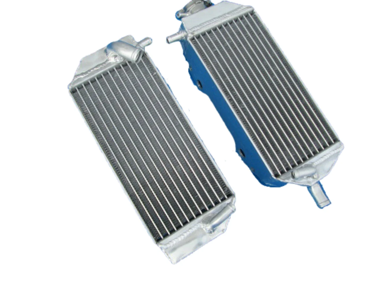 For 2001-2007 Suzuki RM125 RM 125 Aluminum Radiator Cooler Cooling Coolant 2001 2002 2003 2004 2005 2006 2007