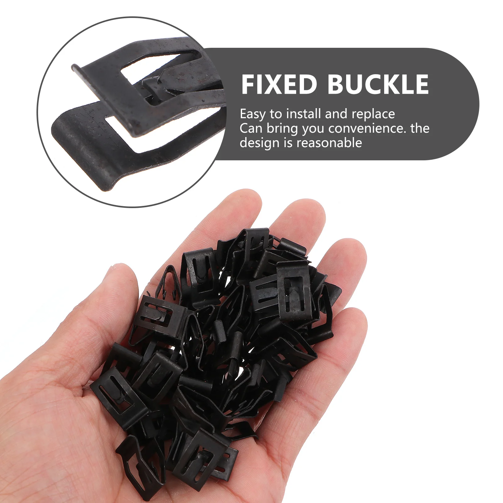 

50Pcs Automobile Fastener Clip Professional Retainer for Car Dashboard Easy to Install Universal Retainer Clips