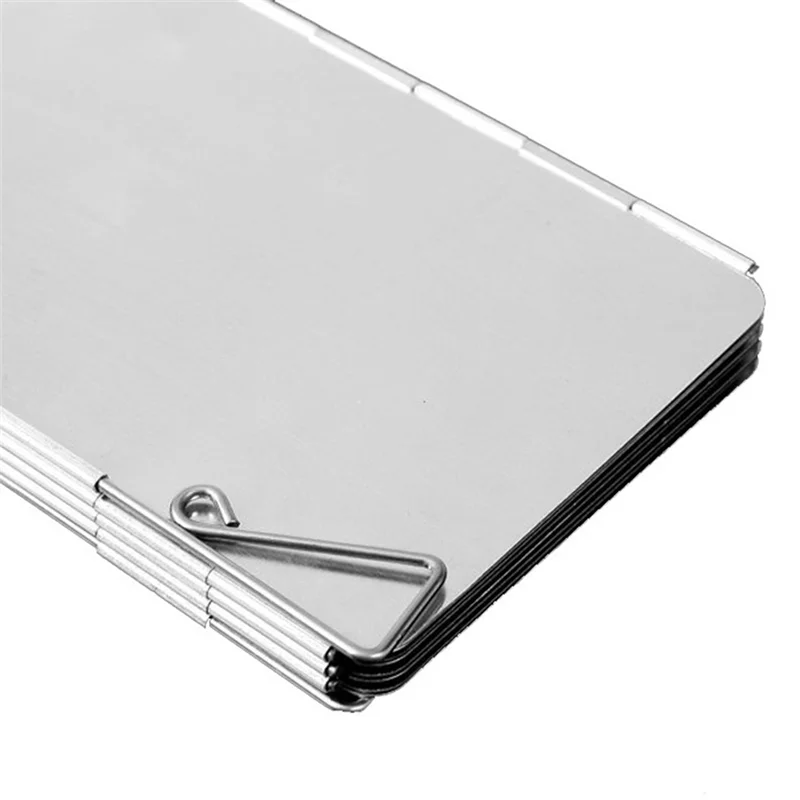 

Cassette Stove Wind Shield Wind Shield Foldable Aluminum Alloy With Pin Wind Shield Spare Parts Accessories