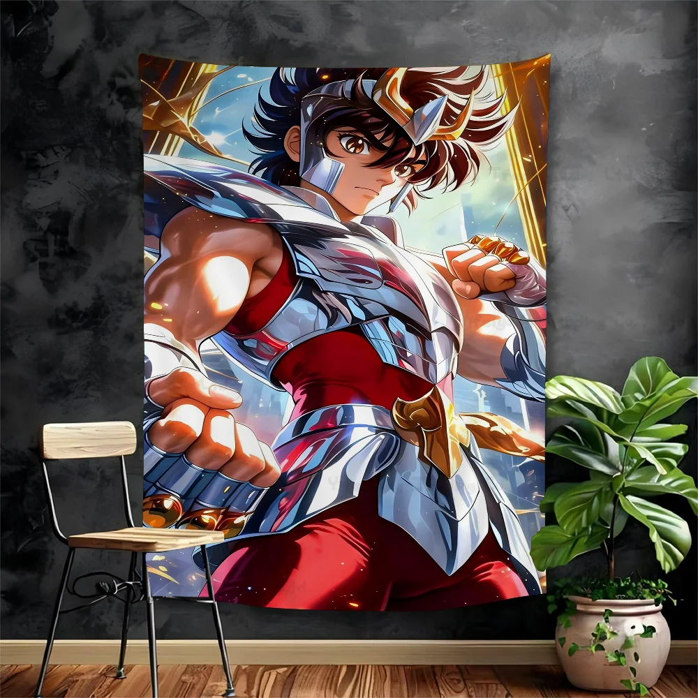 

Saint Seiya Cartoon Tapestry Home Decoration Hippie Bohemian Decoration Divination Home Decor