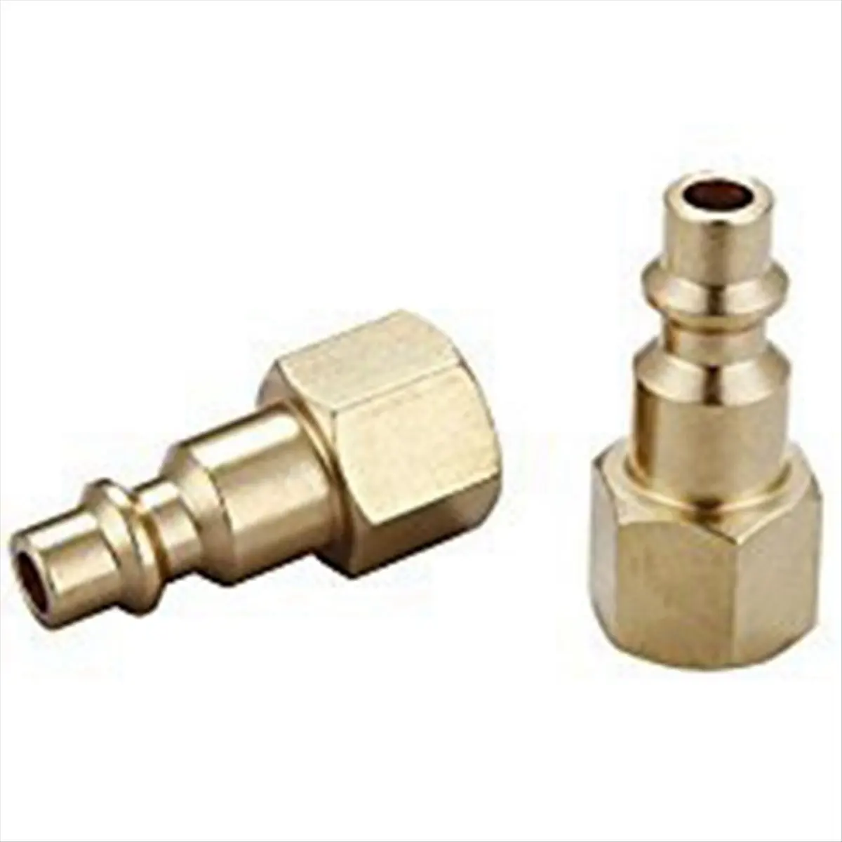 SALE AA63 1/4NPT Pneumatic Fittings Five-Piece Set Quick Connector Solid Brass Quick Connect Air Fittings Kit