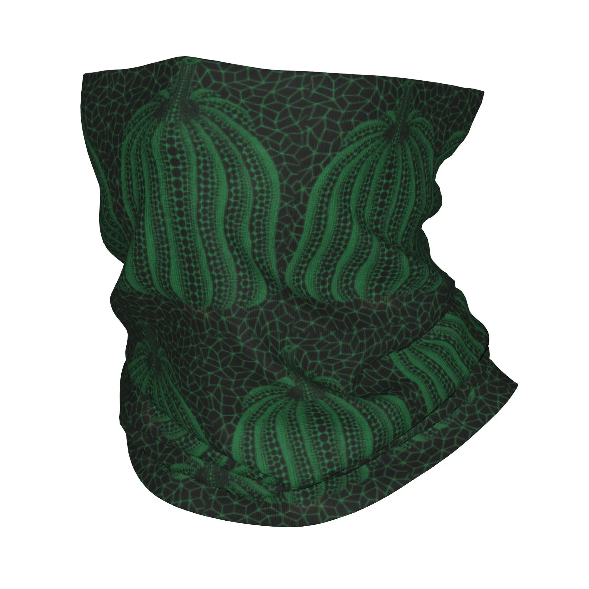 Yayoi Kusama Pumpkin Abstract Art Bandana Neck Cover Printed Mask Scarf Warm Headwear Running For Men Women Adult Windproof