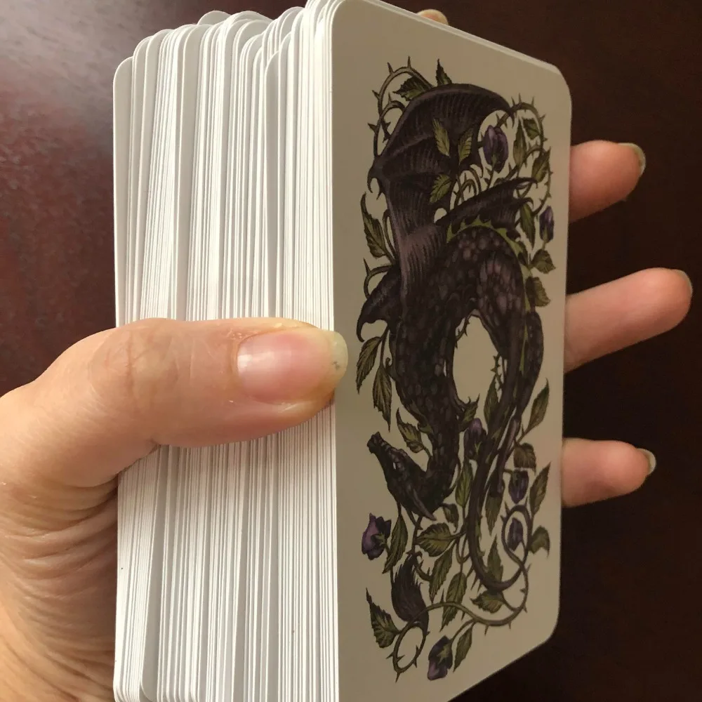 79 Pcs Cards Smoke, Ash & Embers Tarot Deck 12*7cm Standard Size with 4 Reference Cards for Beginners