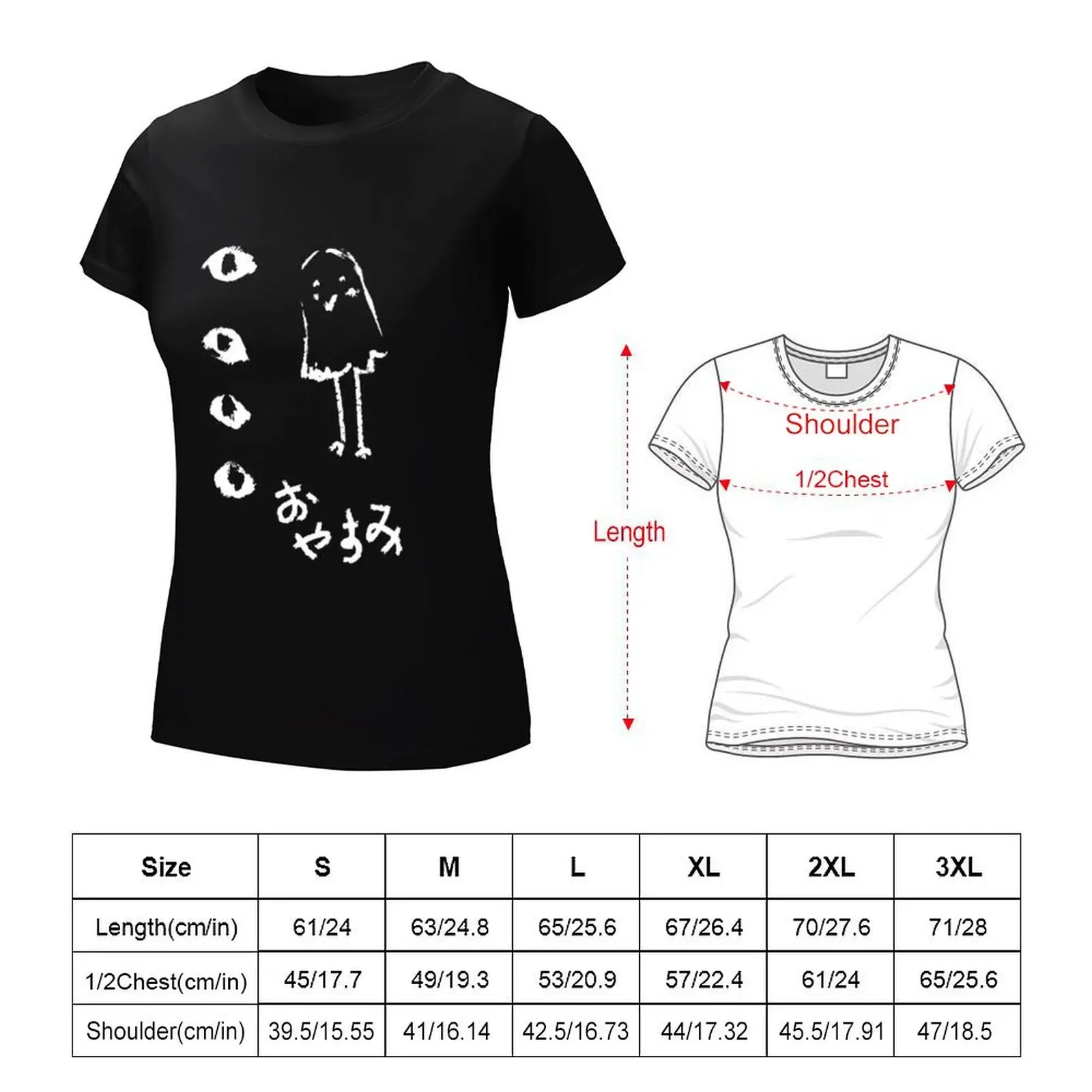 Oyasumi Punpun Art T-Shirt tees summer tops funny Woman T-shirts