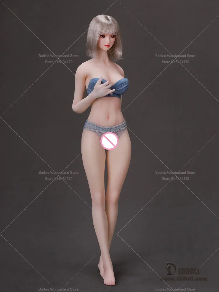 Customized LDDOLL 28M 1/6 Seamless Silicone Large Chest Muscle Joints Body For 12'' Movable Soldier ob Action Figure Head Sculpt