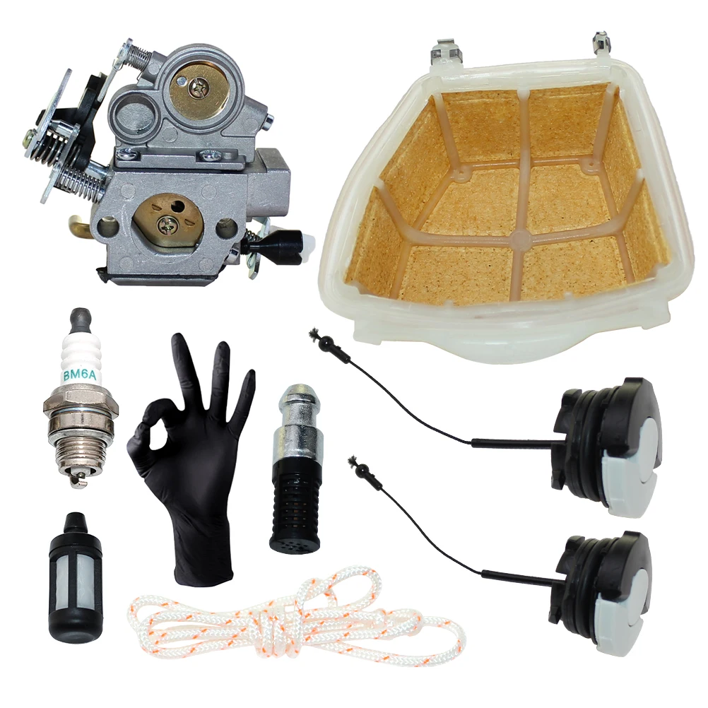 WTE-18 Carburetor & Air Filter Kit For Stihl MS311,MS311Z,MS362,MS362C,MS362Z,MS391,MS391Z,1140 120 0600,WTE-8,1140 120 0606,