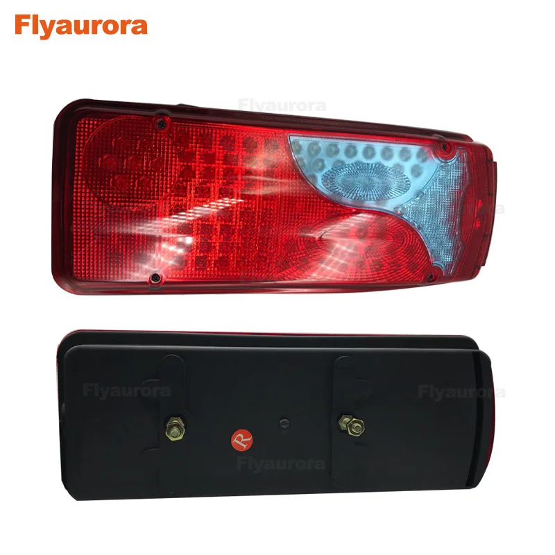 Waterproof Durable Car Truck LED Rear Tail Light Warning Lights Rear Lamp for Man truck Trailer Caravans UTE Campers ATV Boat