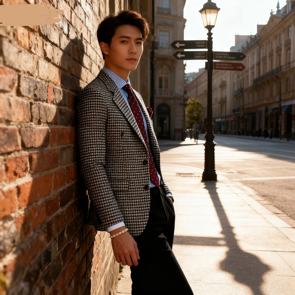 

Men's Solid Style Blazer Smart Casual Wedding Business Tuxedo Jacket Formal Best Man Dress Suit Jacket