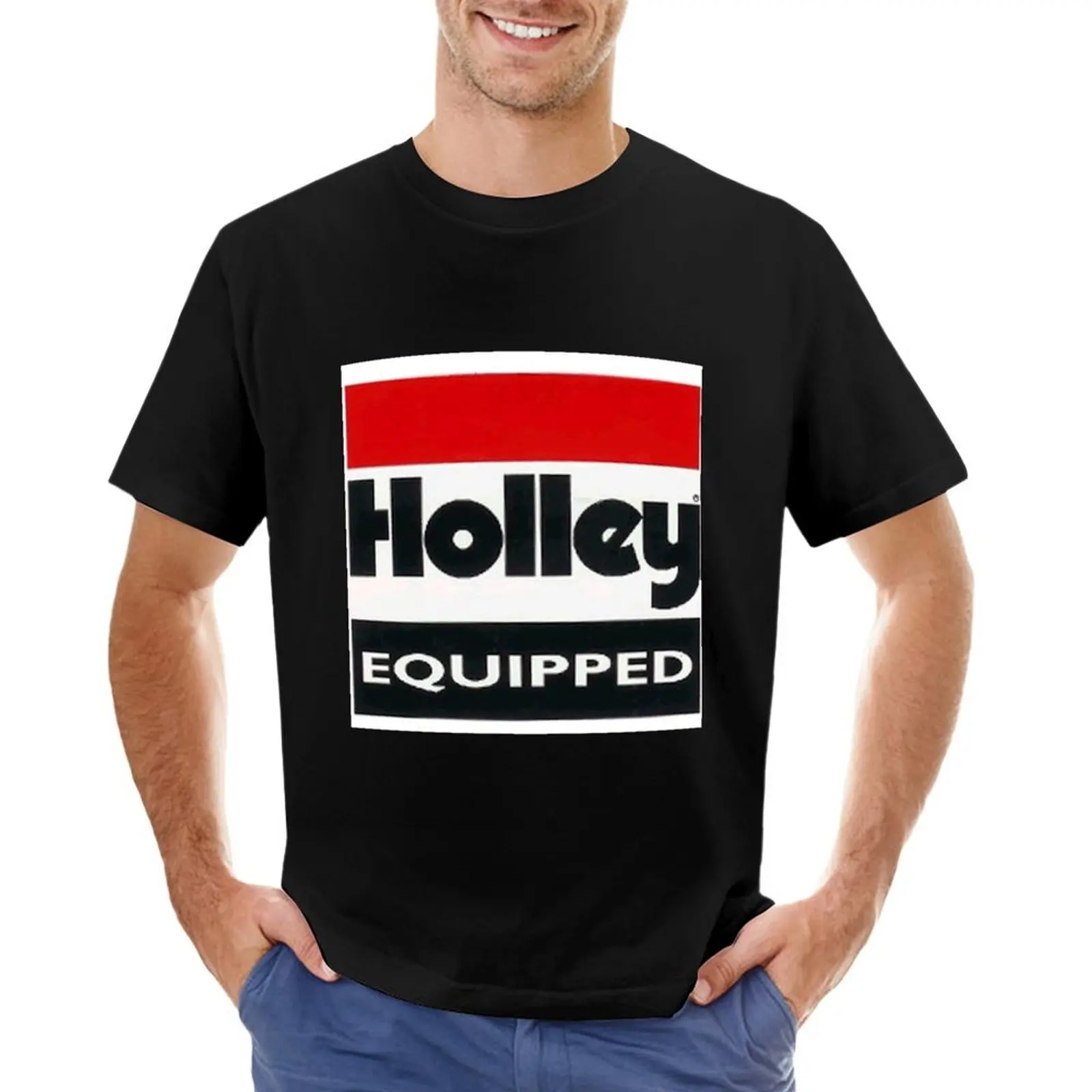 Holley Equipped T-Shirt baggy shirts custom t shirt man t shirt luxury clothes men