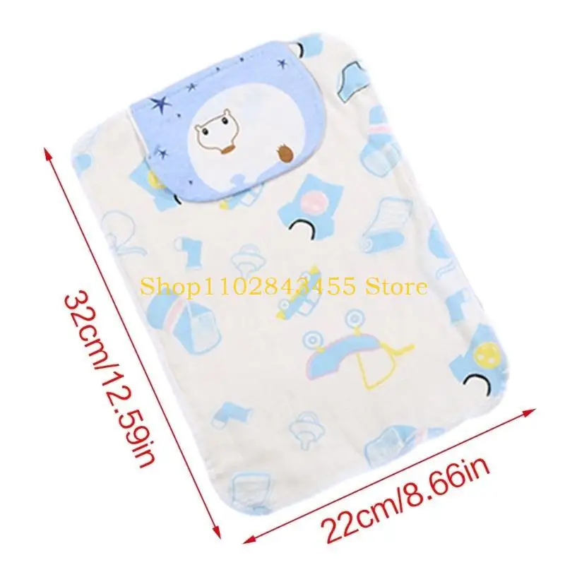 49MC منشفة الطفل الرضيع 22x32 سنتيمتر منشفة موسلين مناديل أربع طبقات مسح منشفة 4 طبقة مناديل الشاش