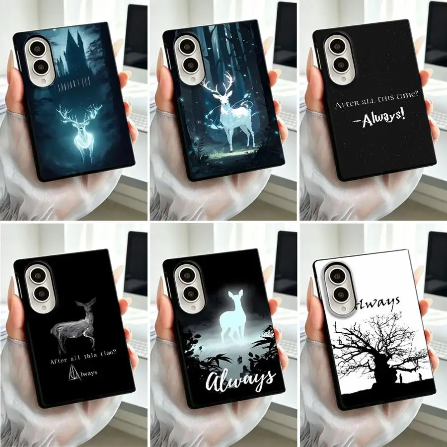 Case for Samsung Galaxy Z Fold8 Wide ZFold Wide Z Fold 8 ZFold8 Phone Shell Stag Graphic Castle Print