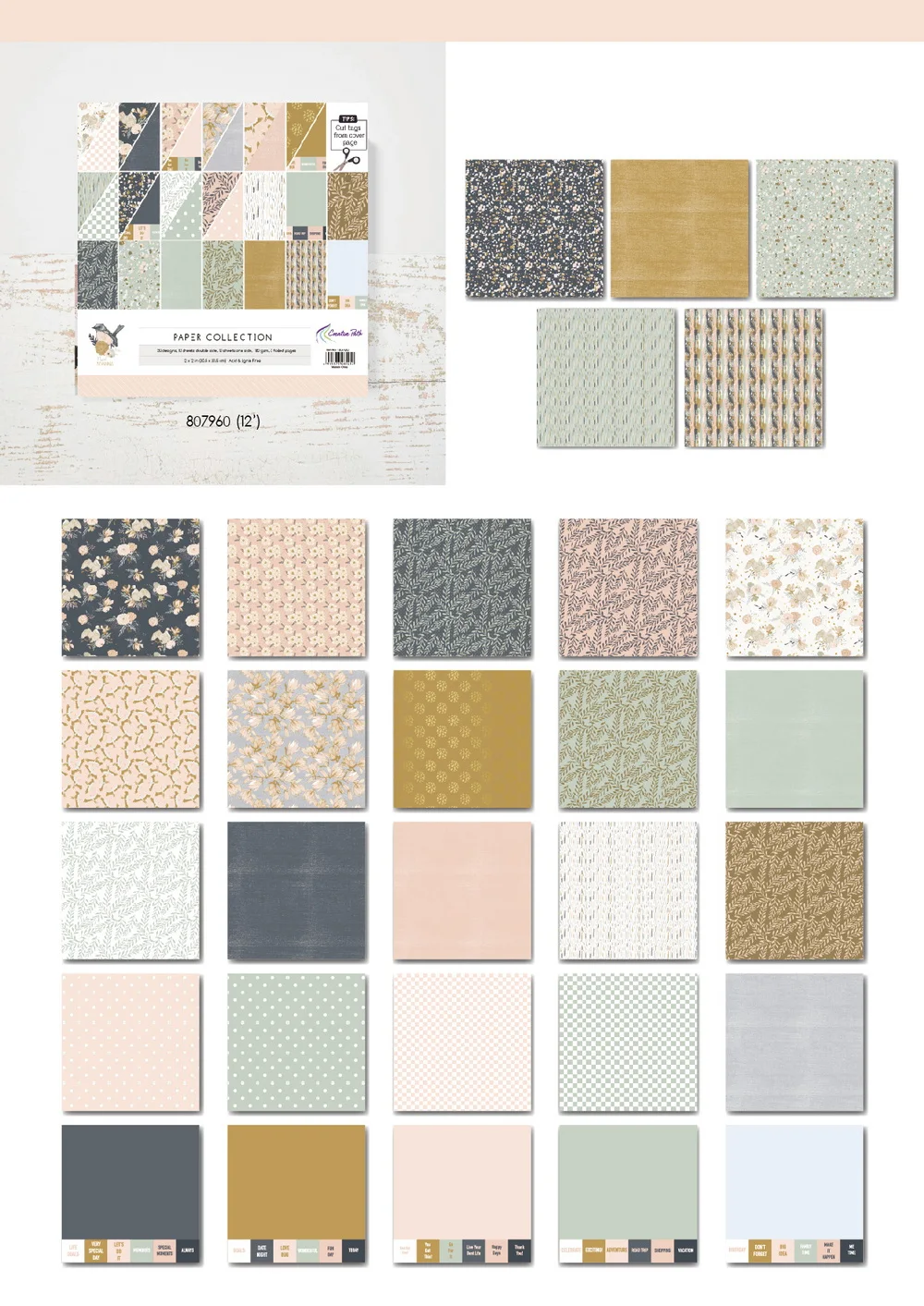 Kreativer Weg Neuer Anfang Scrapbooking Journaling Komplettsets Dekorative Papiere Stanzformen Journalkarten Aufkleber DIY Bastelset – Detail 6