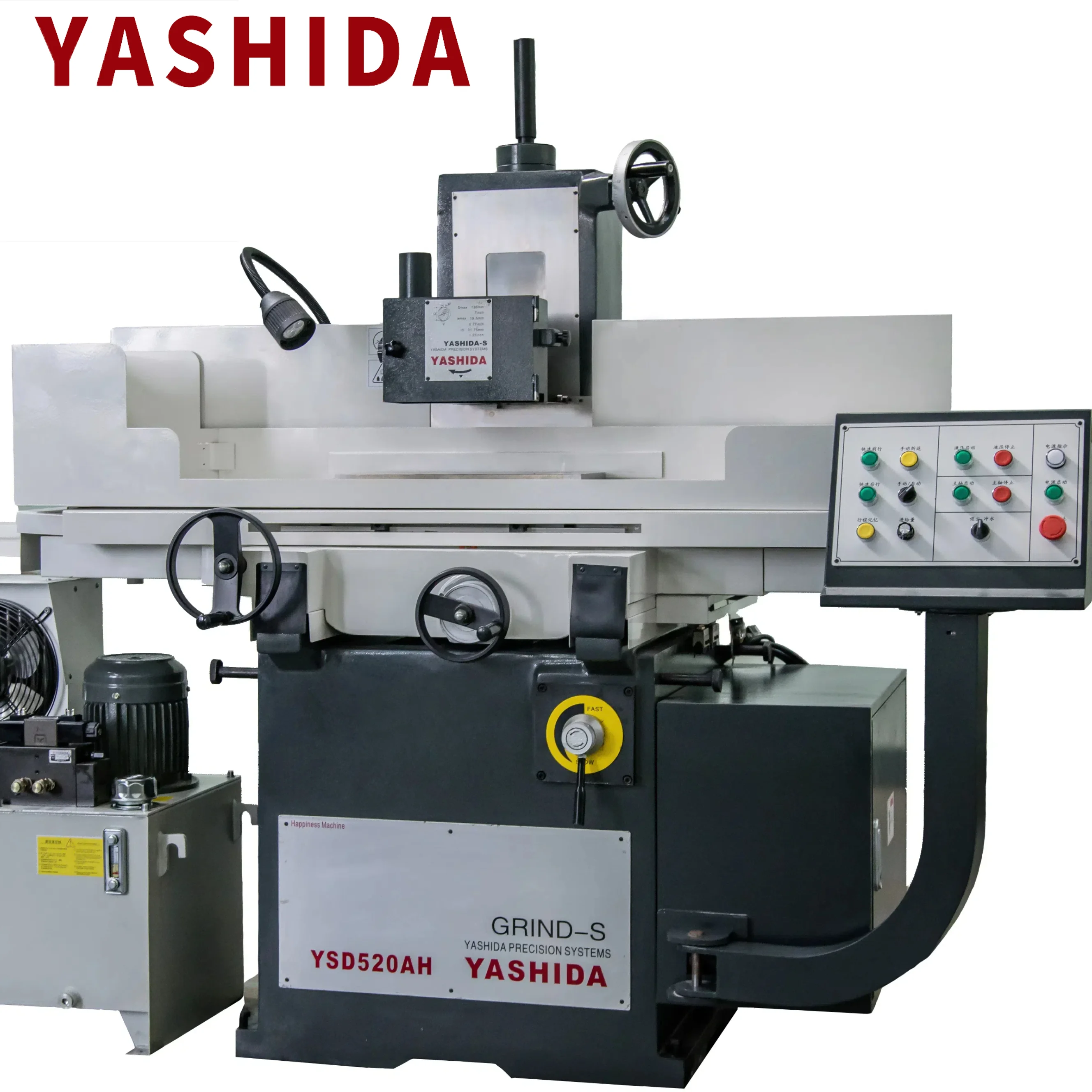 YASHIDA 520AH Automatic High Precision Hydraulic Surface Grinder Flat Surface Grinding Machine with Core Gear Component