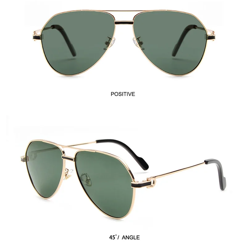 New Metal Wrapped Frame Toad Sunglasses for Men Fashion Trendy Personalized Retro Outdoor Driving Polarized Eyewear for Women image 4