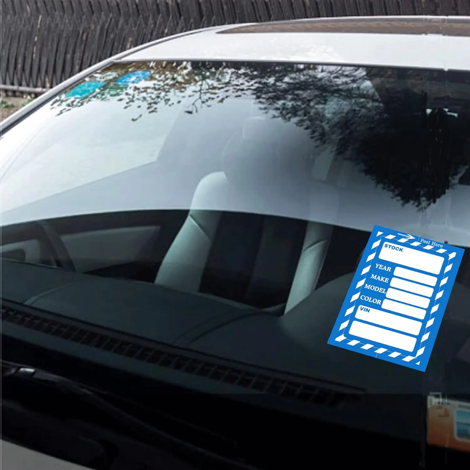 Car Dealer Stock Stickers Dealer Inventory Window Stickers Car Dealership Stock Stickers Windshield Stickers