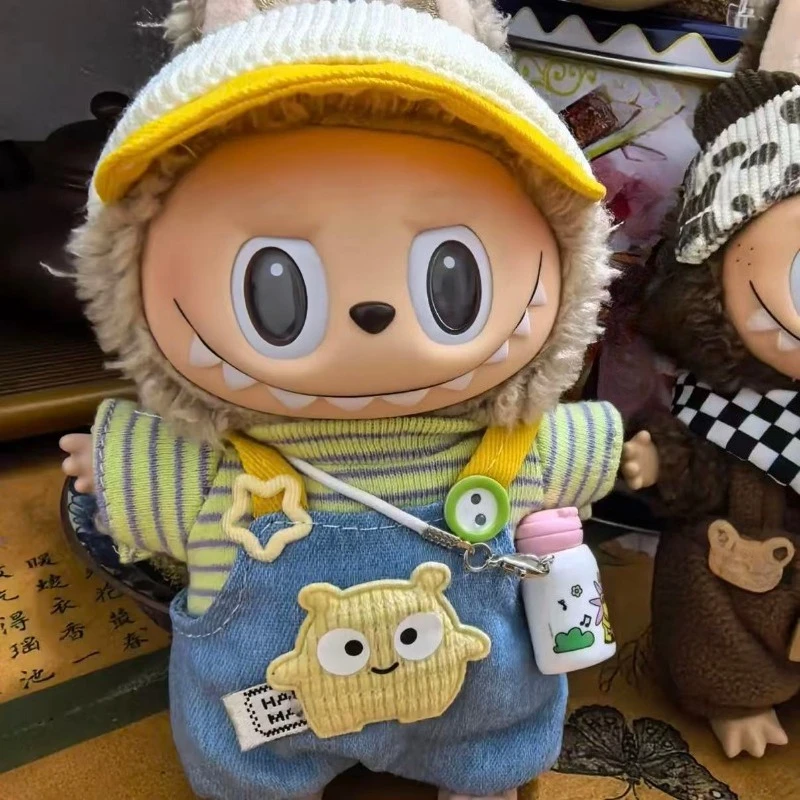 미니 인형 옷 액세서리 한국 Kpop 엑소 17cm 라부부 작업복 옷 액세서리