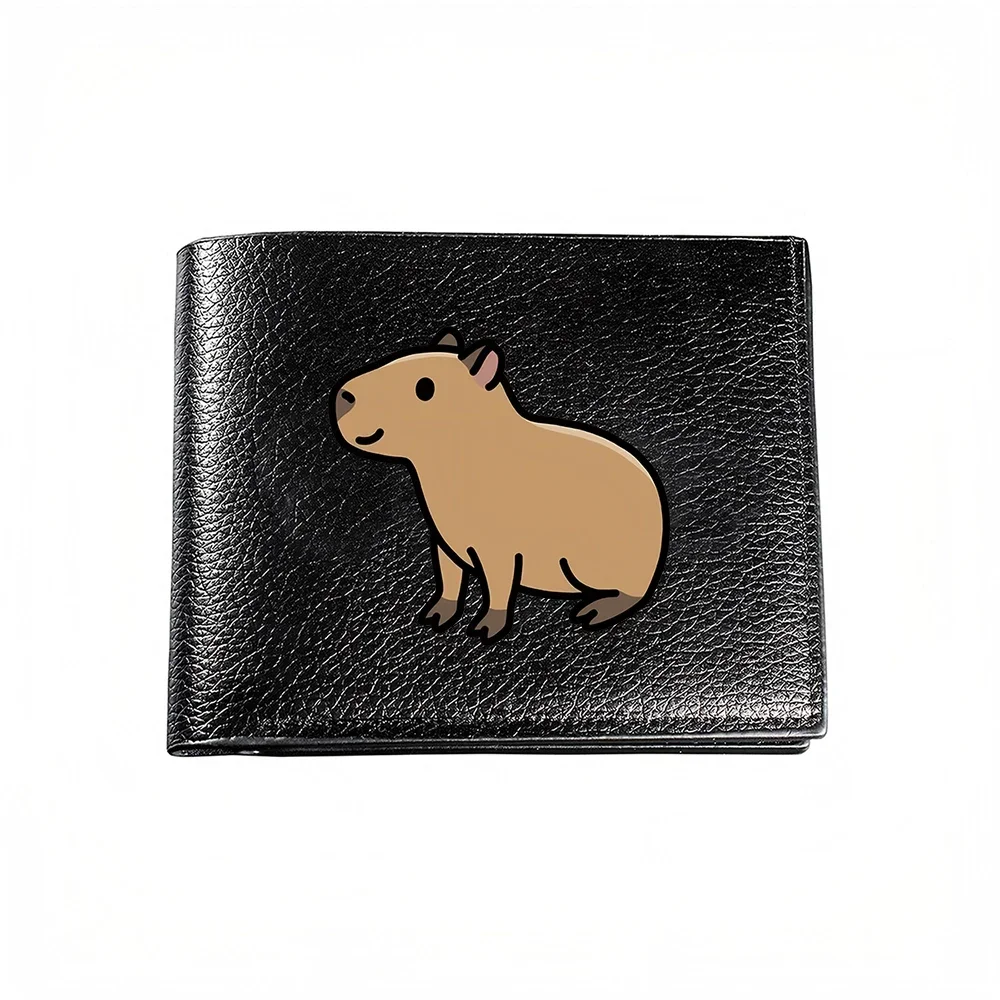 Capybara Design Men's Wallet Card Holder Casual Business Fashion Print Accessory