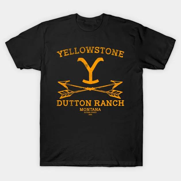 Футболка Yellowstone Dutton с ранчо