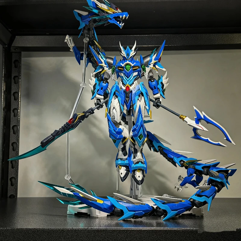 

Motor Nuclear 1/72 Legend Of Star General Ao Bing Assembly Model Kit Action Figures Alloy Mecha Toy Desk Decor Collectible Gift