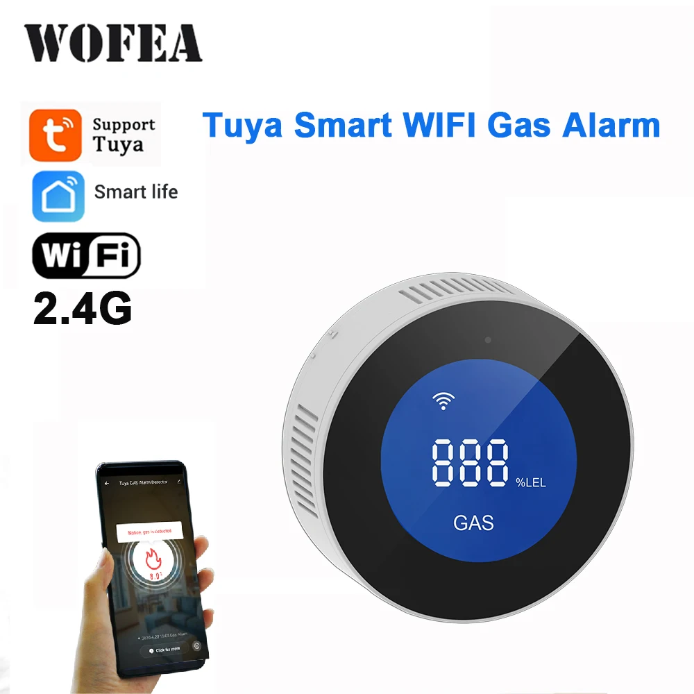 Tuya Wifi Gas Alarm… - image