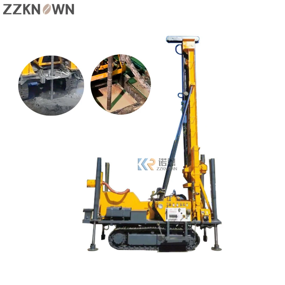 Borehole Drilling Machine Water Drilling Equipment Mining Machine For Water Lectric Motor Water Well Integrated