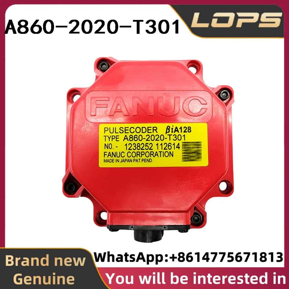 A860-2020-T301 brand new original FANUC encoder, available in stock, welcome to inquire.