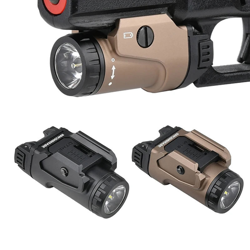 WADSN Foxtrot2R F2R 700 Lumen Tactical Flashlight Weapon Light for Airsoft Hunting with Rail Locating Compatible with 20mm Rail