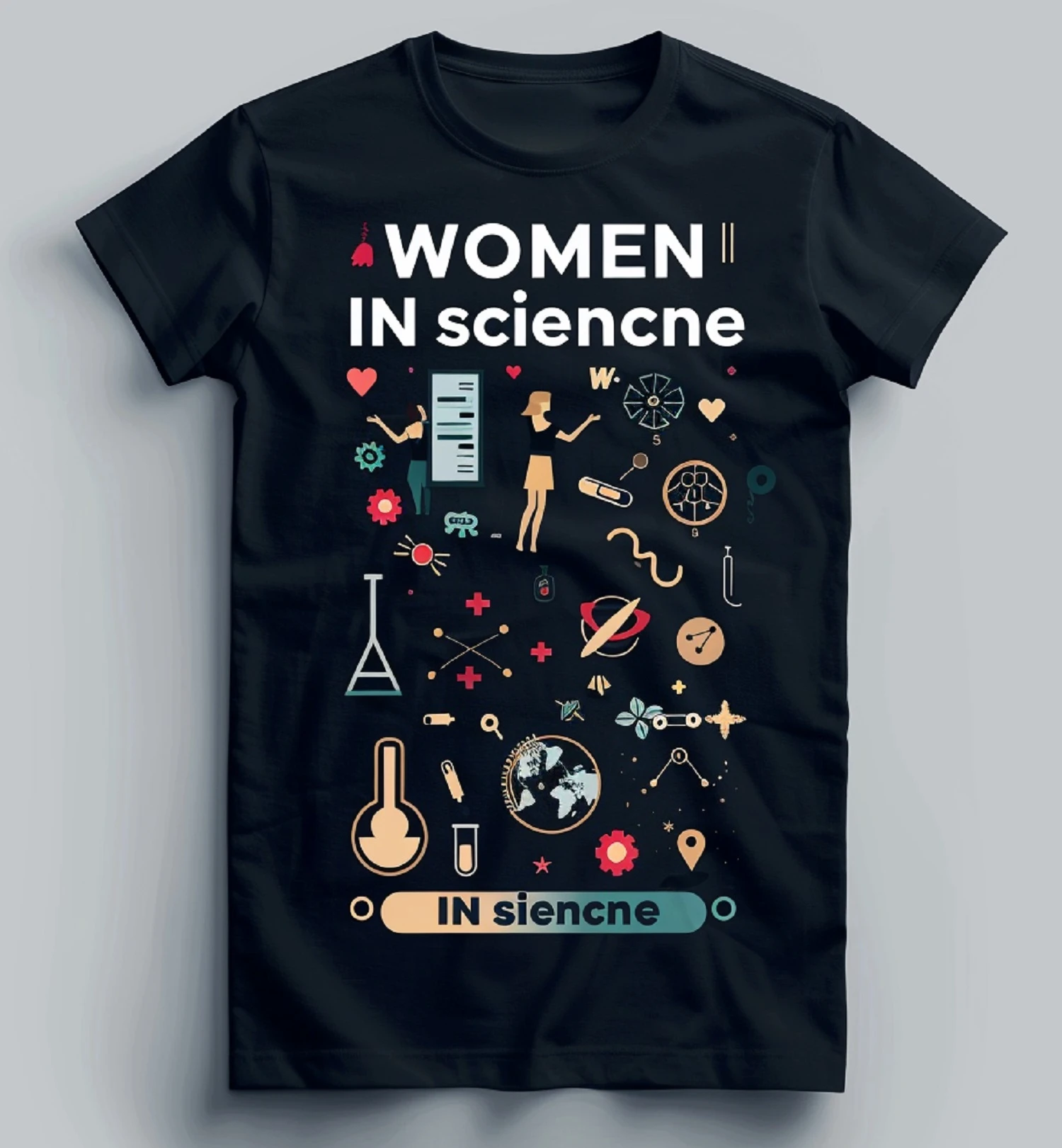 Celebrating Female Scientists Their Vision Our Inspiration Women in Science T-shirt  Women Clothing Streetwear Y2k Harajuku