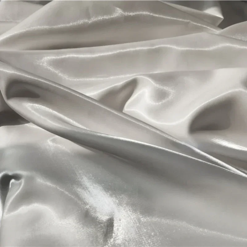 

Satin Fabric Silky Luster for Dress Clothing Creative Fashion Designer Handmade Diy Sewing Material Cloth Wholesale