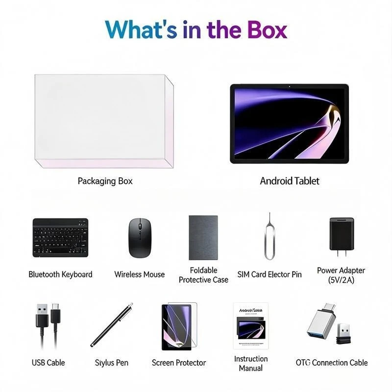 Cross-border Hot Sale 10in X95 Smart Tablet, Dual SIM Standby Callable Tablet PC With Bluetooth Connection
